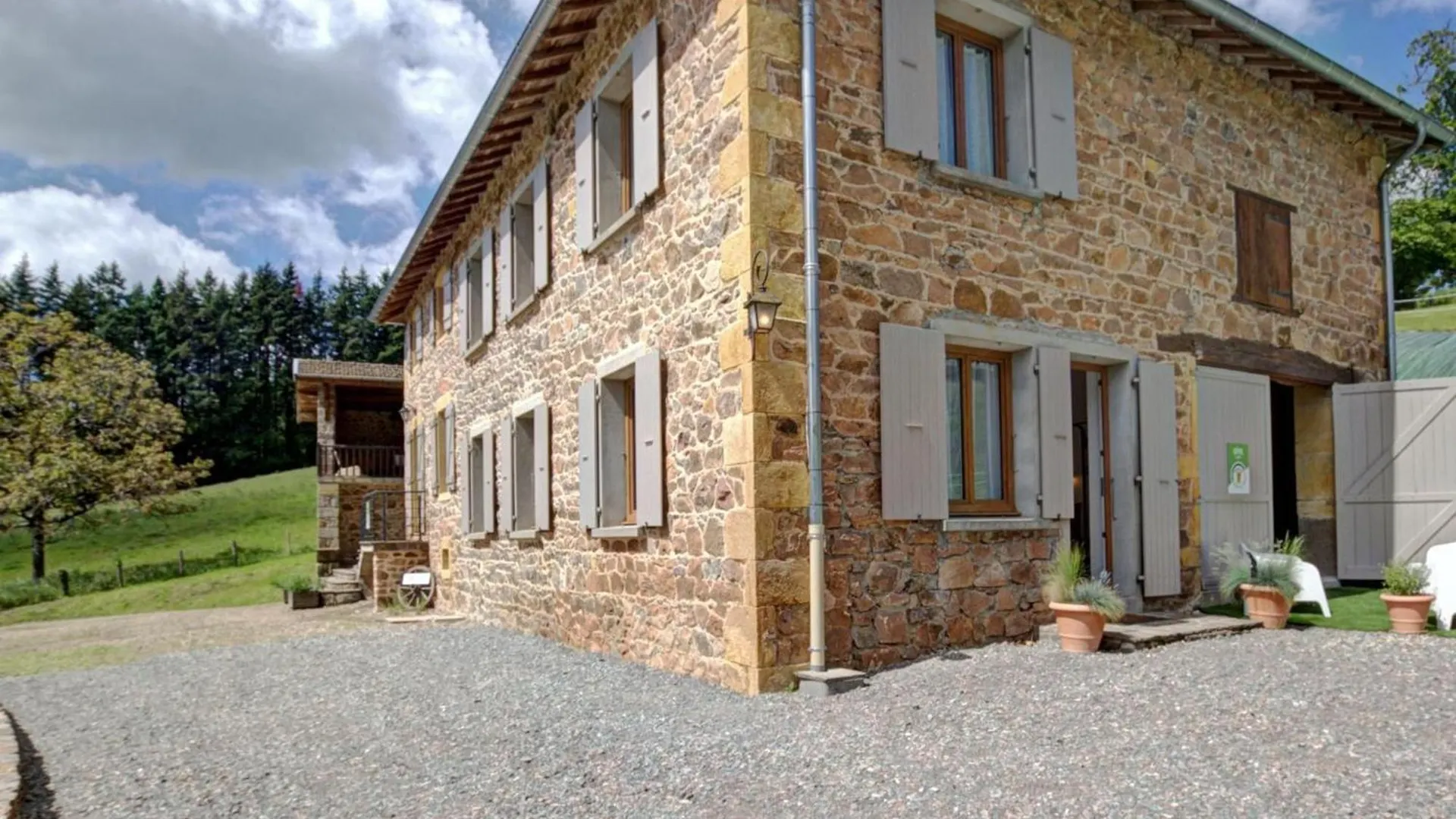 Charmant Gite Cocooning Avec Terrasse Et Animaux Acceptes - Fr-1-496-306 Belmont-de-la-Loire 0*,